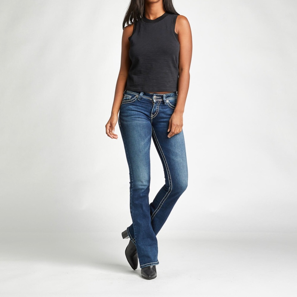 Silver Aiko Jeans
